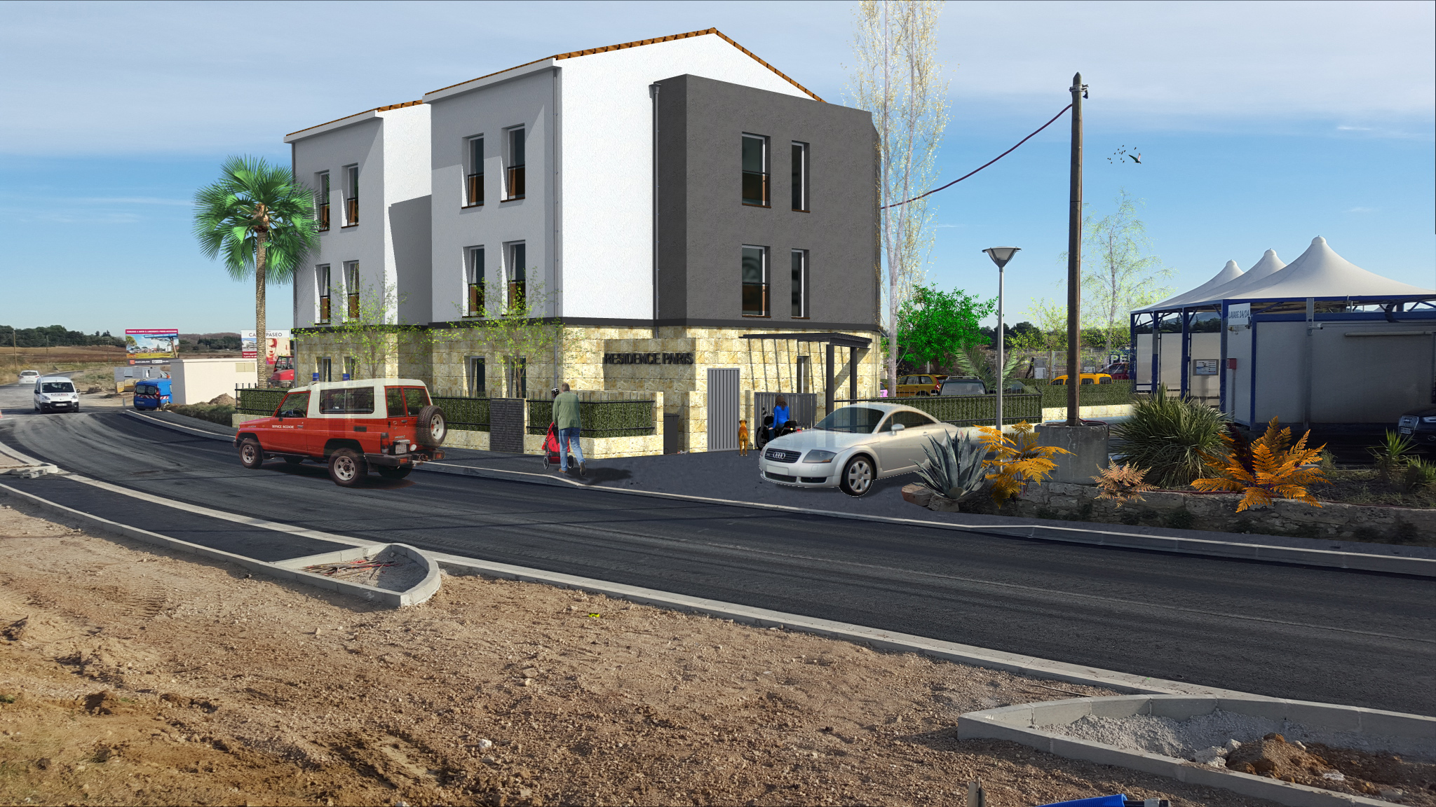 REALISATION D’UN COLLECTIF DE 6 LOGEMENTS DE TYPE T3 ET T4 “PIGNAN”